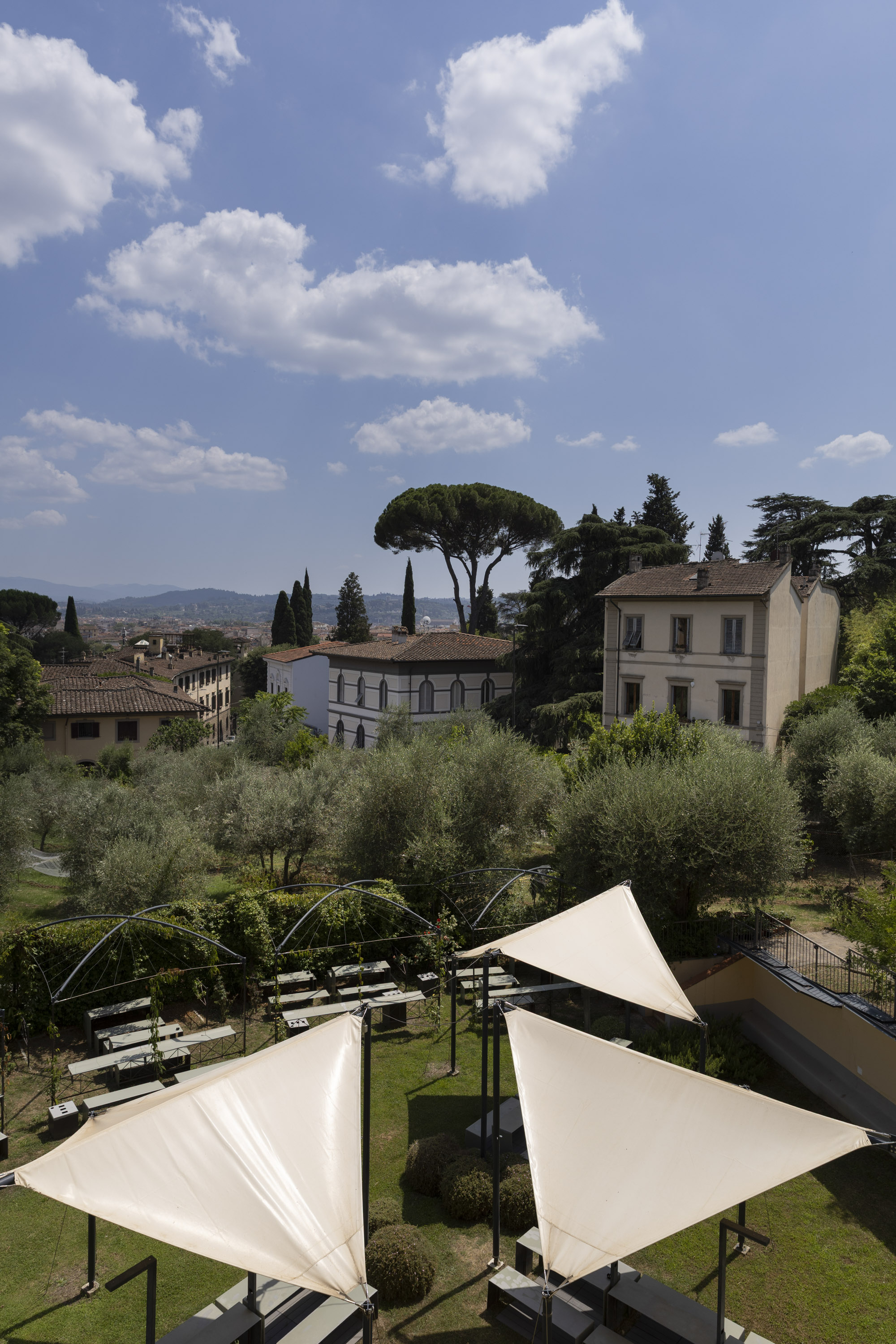 Vista aerea del campus di Firenze